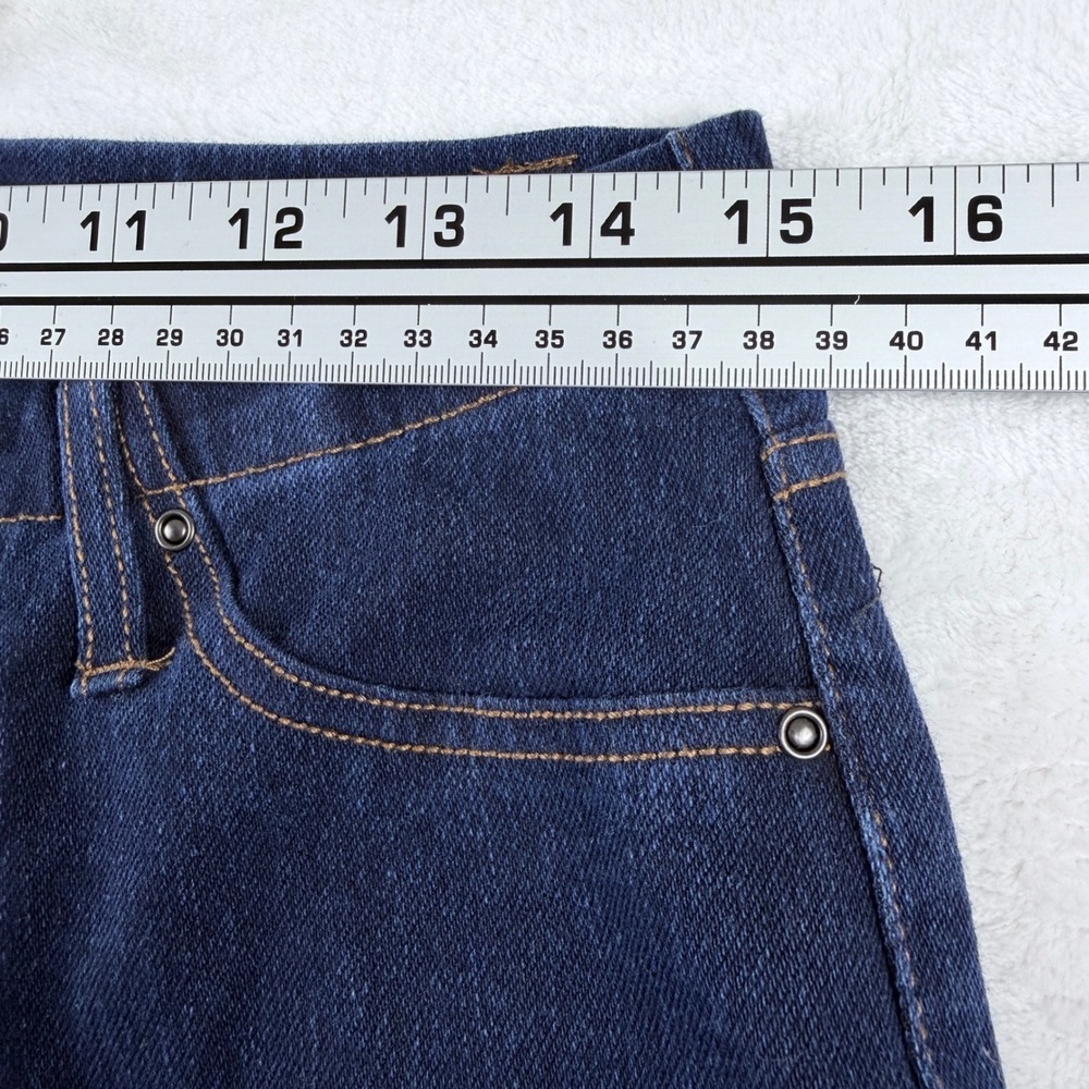 Time and Tru Jeggings Dark Denim Pull-On Size L/G (12-14) - Picture 4 of 8